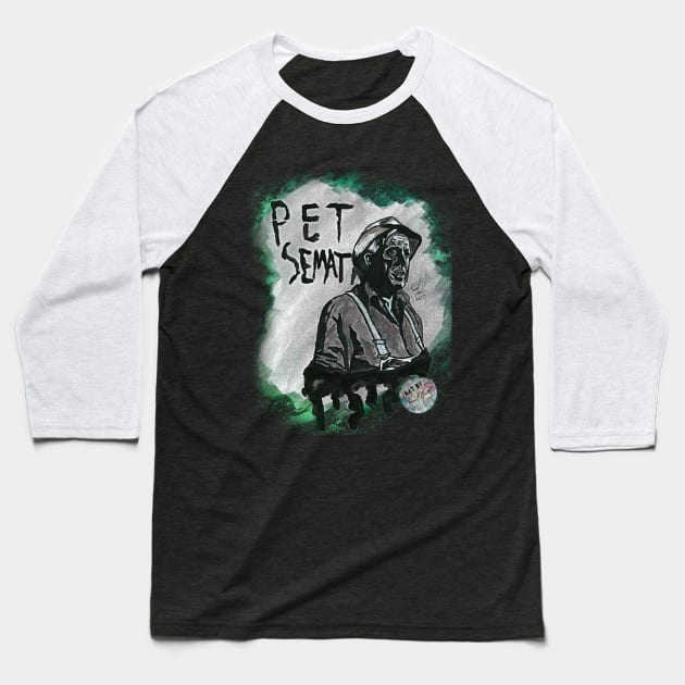 Pet Sematary Baseball T-Shirt by BladeAvenger